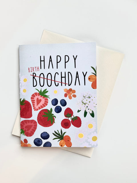 Happy Boochday Greeting Cards
