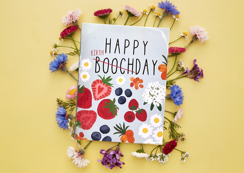 Happy Boochday Greeting Cards